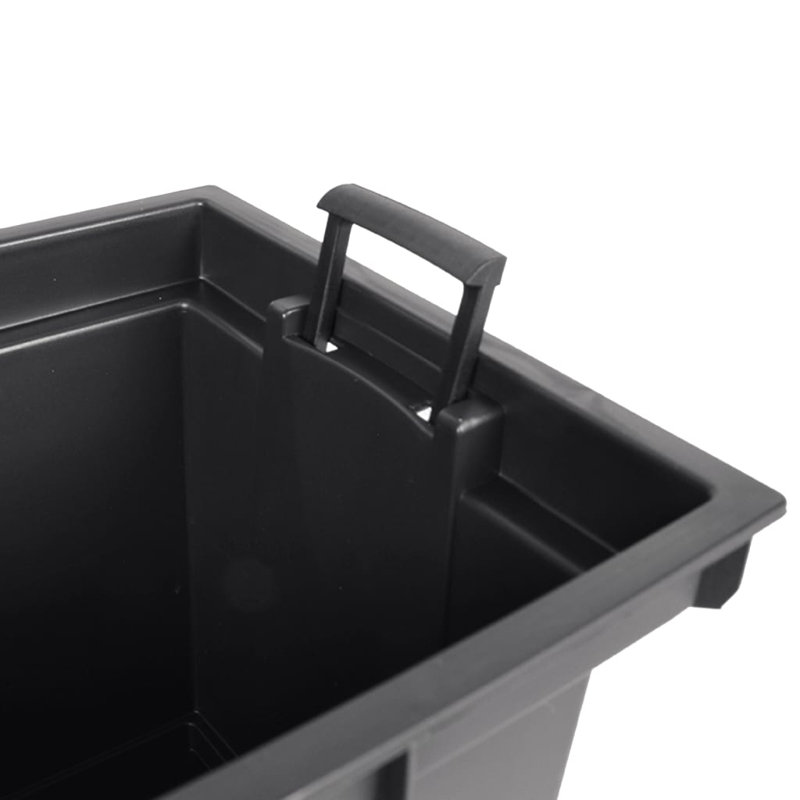 Weekes Plastic Outdoor Pot Planter, Brown