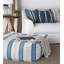 Nautical Linen Square Pillow Cover & Insert