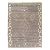 Fine Hand knotted Moroccan rug 9'1'' X 11'11''