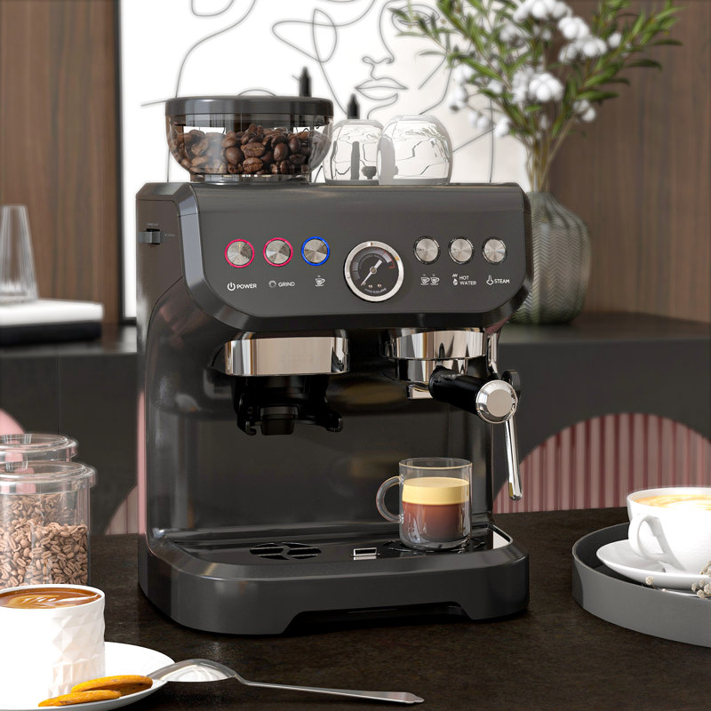  Espresso & Coffee Machine, Black