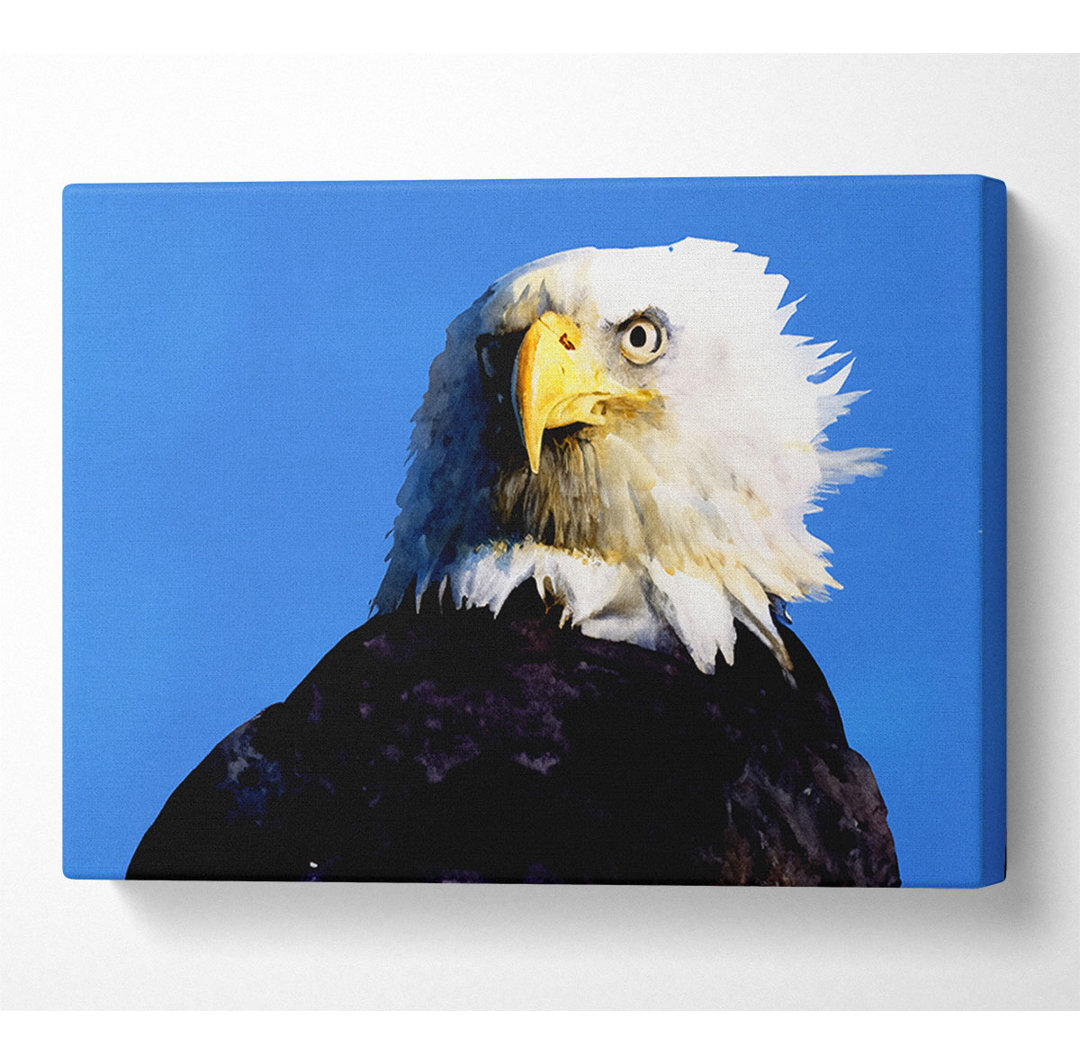 Eagle Stare - Kunstdrucke auf Leinwand - Wrapped Canvas