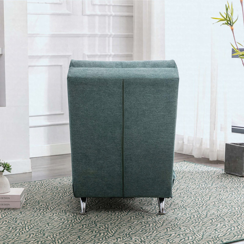Canapé inclinable de luxe en tissu, Teal