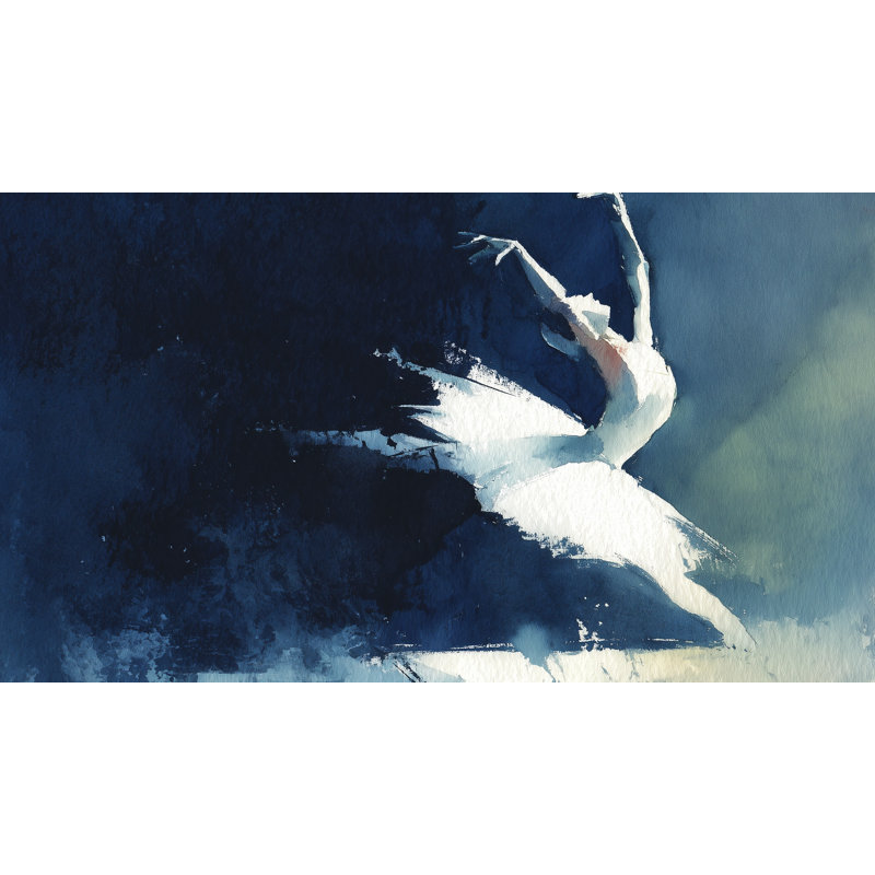 Décoration murale amovible Ballet, Non tissé, 140 po x 108 po