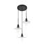 Luminaire suspendu conique 3 lumières grappe Sequim-530937352