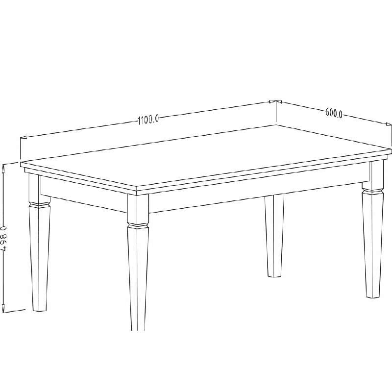 Barahona Coffee Table with Storage, Oak/Green