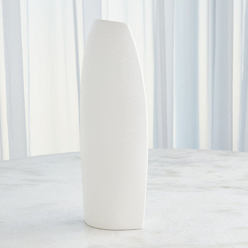 Willow Handmade Ceramic Table Vase, 19" H x 7.5" W x 4.5" D
