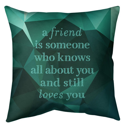 Coussin de sol pierres précieuses Love & Friendship