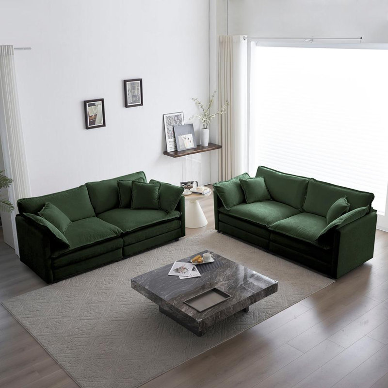 2 - Piece Living Room Sofa Set