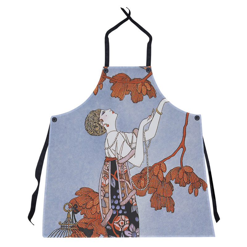 Tablier George Barbier, Rouge / Bleu