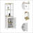 4-Shelf Linen Cabinet-1827384000
