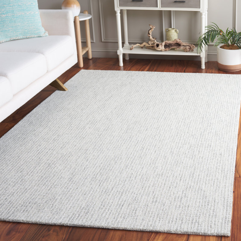 Merion Ebony Hand Tufted Performance Rug, Rectangle 5' x 8'
