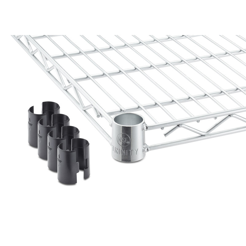 TRINITY Individual NSF Chrome Steel Wire Shelf, 48" x 18"