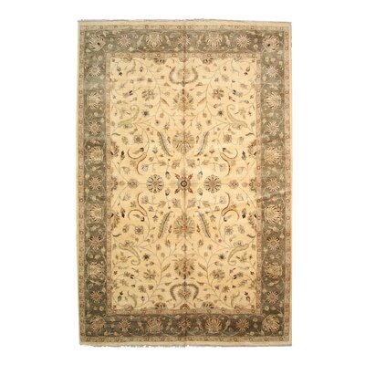 Stylish and Durable Geer Hand Knotted Classic Wool Oriental Indoor Beige Rectangle Area Rugs -  Darby Home Co, D9510D84B9EB45AA9A8847BB9C3B5217