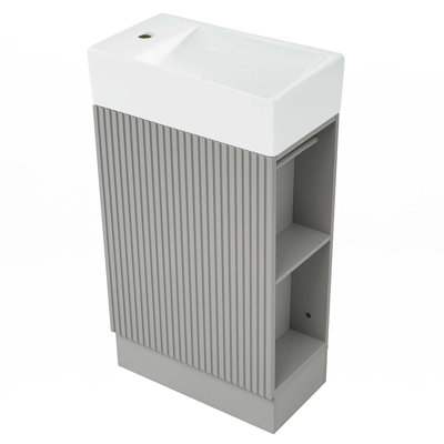 Meuble-lavabo 18,6 po avec lavabo