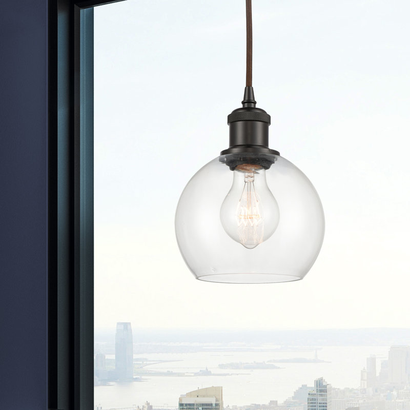 Roxane 1 - Light Single Pendant, LED, Oil Rubbed Bronze
