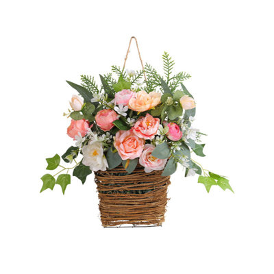 Porte-couronne de fleurs Simulation Home Spring