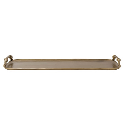 Cast Aluminum Tray With Handles