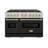 ZLINE Autograph Edition 48 in. Classic Satin Steel Gas Range w/ Doors & Accents-105283487