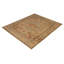 Hand-Knotted Serapi Rug Beige Blue Red Medallion Serapi Pattern By Rug & Kilim-1163050565