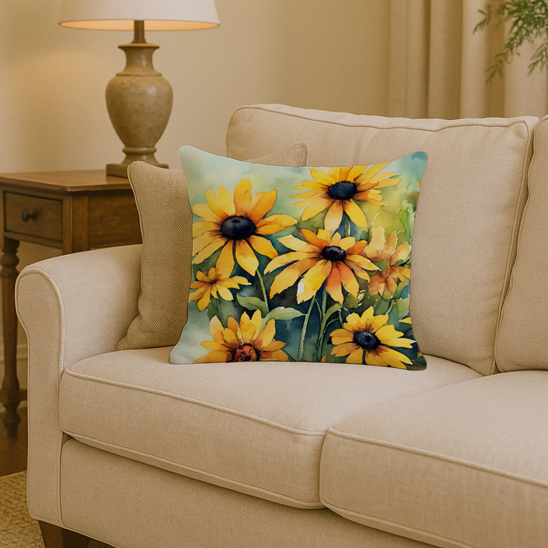Coussin décoratif Maryland, Carré 14 po
