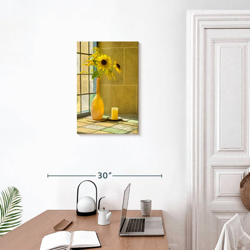Harnek Sunflower Window, 24" H x 16" W