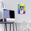 Art mural en verre épique «Pop Art German Shorthaired Pointer» par Furbaby Affiliates-6517624