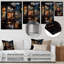 Night Jazz Serenade 5 - Jukeboxes, art mural en métal-101156165