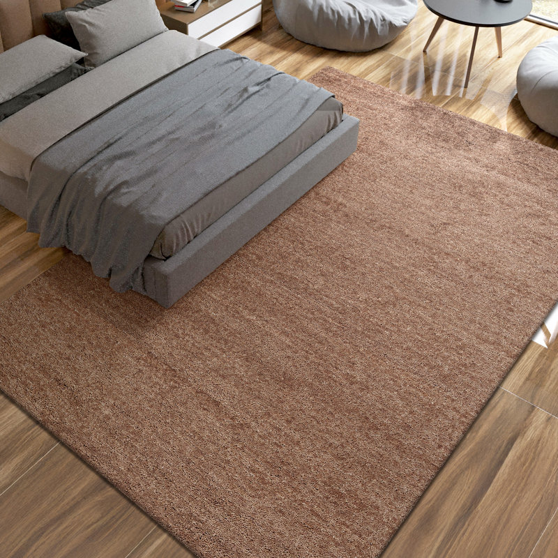 Tapis chameau noué à la main de haute qualité, Rectangle 12 pi x 15 pi