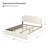 Lizette 80.5" Hydraulic Lift Up Storage Upholstered Platform Bed with Wingback Headboard-102476774