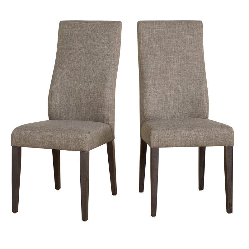19.3'' H Tufted Linen Upholstered Side Chair