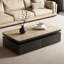 table basse de rangement avec comptoir en calcaire italien-250827555