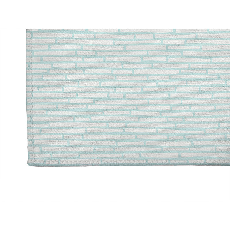 Cultural Rows Non-Slip Outdoor Rug, Rectangle 5' x 7'