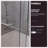 Breeze 60 in. W x 56 in. H Sliding Semi Frameless Tub Door in Brushed Nickel Finish with Clear Glass-98119786