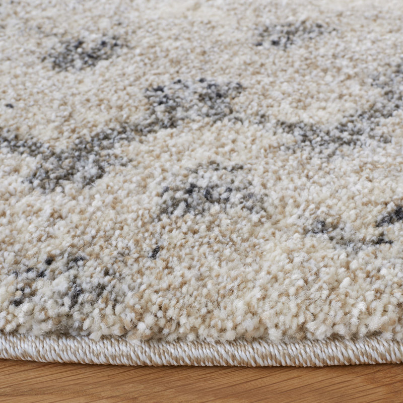 Sabang Retro Performance Abstract Rug, Rectangle 9' x 12'