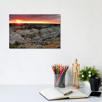 Buck Hill Sunrise 1 Piece Wrapped Canvas Wall Art