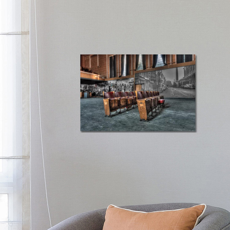 Theater Jeusette by Ivo Sneeuw - Wrapped Canvas Print, 66.04 cm H x 45.72 cm W x 3.175 cm D