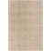 Tapis beige en polyester tissé à la machine Vernard