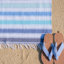 Serviette de plage 100% coton-75204783