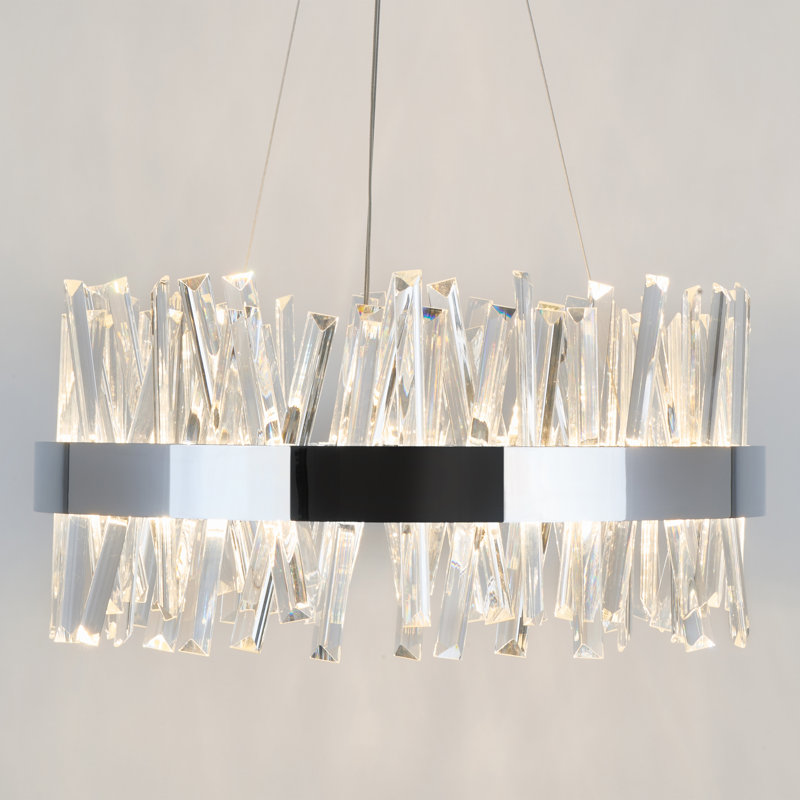 Woodleigh 1 - Light Chrome LED Sphere Pendant