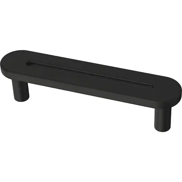 (5 Pack) 3 inch Simply Refined Pull Flat Black