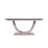 6-Piece Wood Half Round Dining Table Set Kitchen Table Set-1094515486