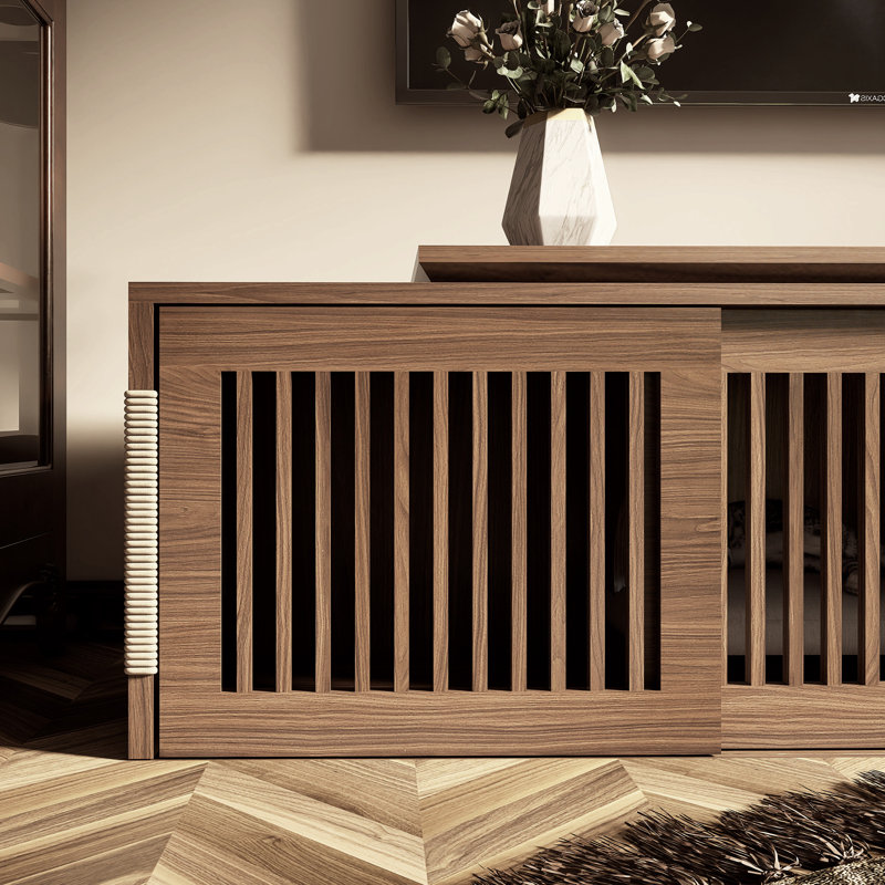 Meuble télé extensible avec coussin Mid-Century Morden