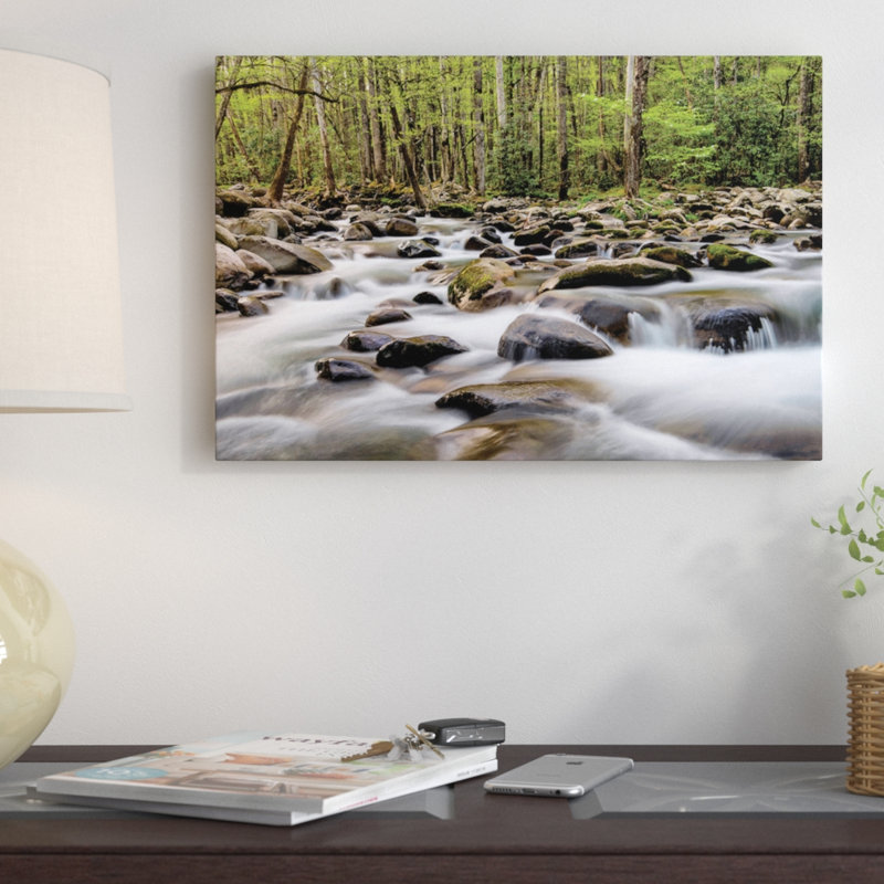 «Rocky Flow» par Danny Head - reproduction sur toile tendue, H 18 po x l 26 po x P 1,5 po