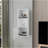 Pima Wall Cabinet In Melamine With One Door, White