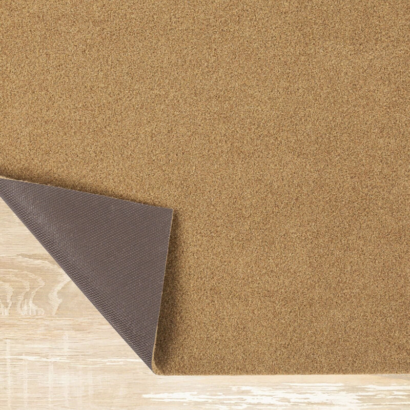 Rectangle Bebington Area Rug with Non-Slip Backing, Rectangle 4' x 8'