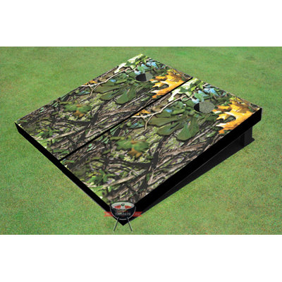 Ensemble de planches de cornhole 2 pi x 4 pi Camo