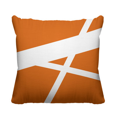 Seward  Abstract Lines Indoor/Outdoor Throw Pillow