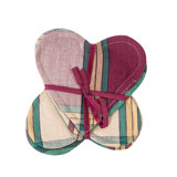 Cotton 4 Piece Coaster Set