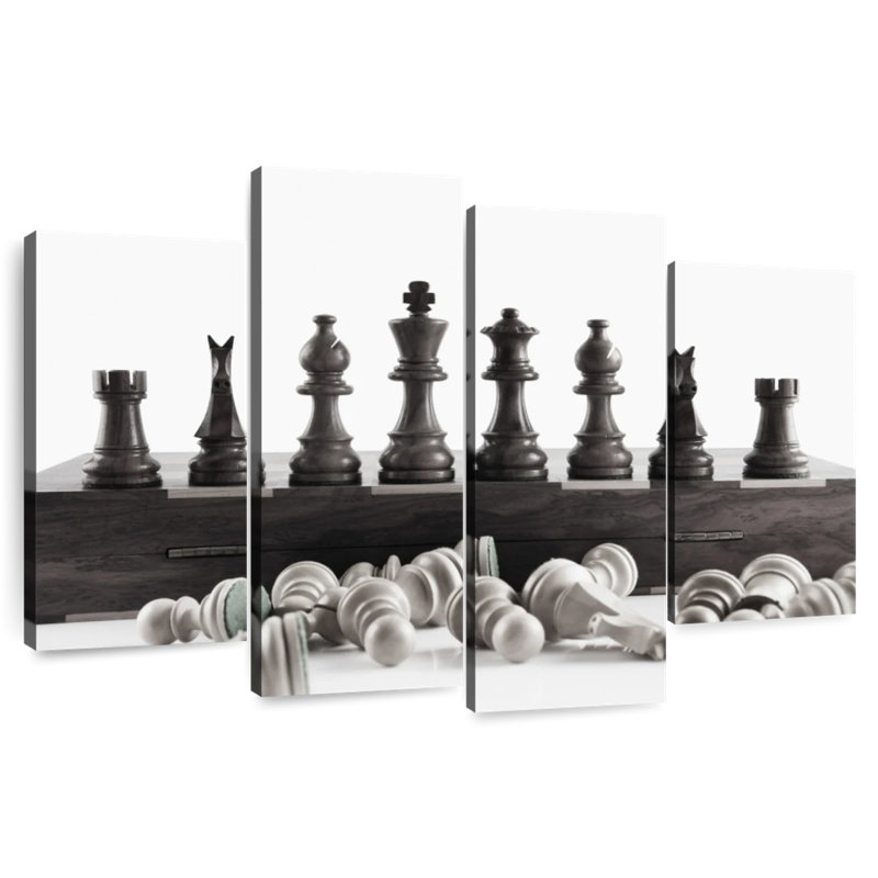 Senne, gagnant du jeu d'échecs, H 54 po x l 84 po