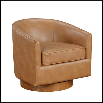 Fauteuil pivotant demi-tonneau Maisy